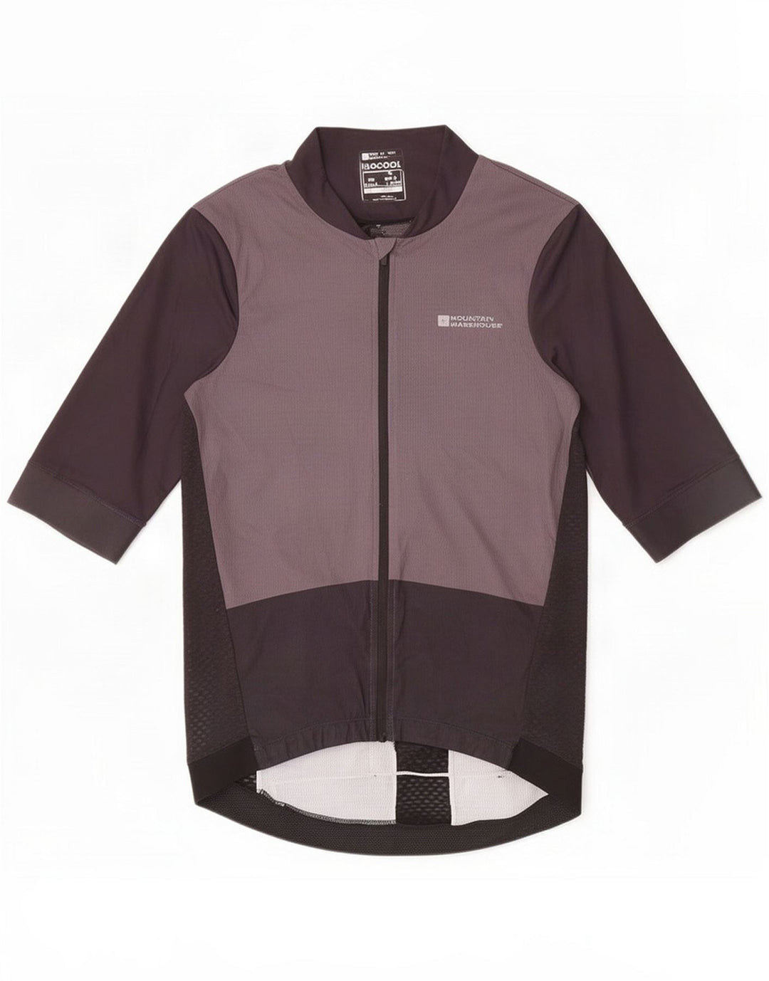 Chaqueta superior de chándal para hombre de Mountain Warehouse Bloque de color gris medio