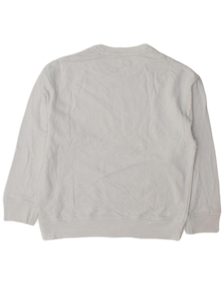 Levi's Hombre Sudadera Con Gráfico Relajado Jersey Pequeño De Algodón Blanco