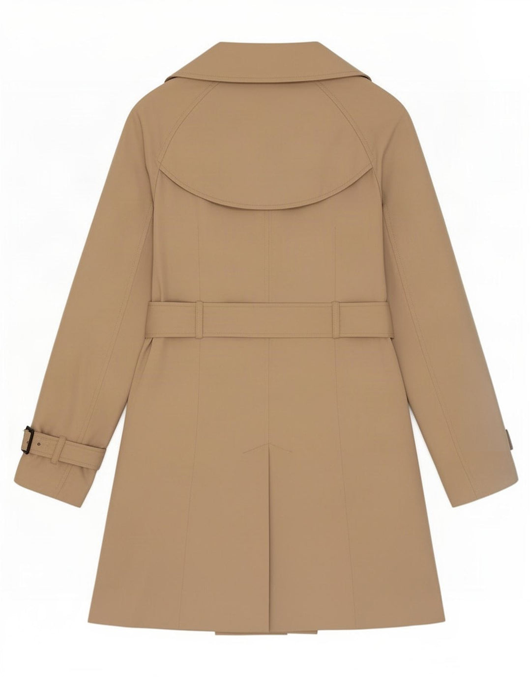 Zara Mujer Gabardina UK 6 XS Beige Poliéster