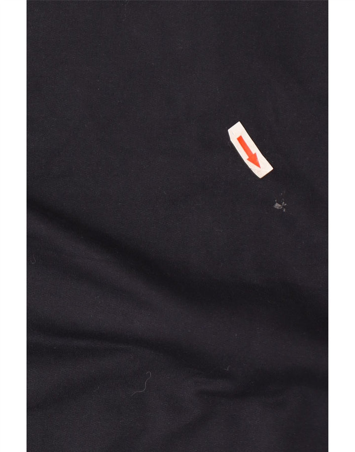 Umbro Chaqueta superior de chándal con gráfico para hombre IT 56 XL Algodón negro