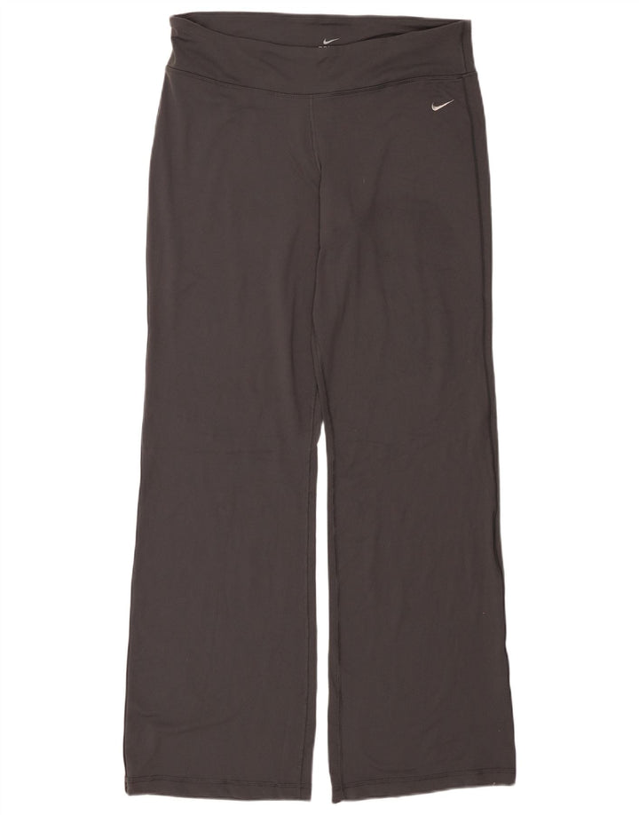 NIKE Pantalones de chándal holgados para mujer, talla 44, nailon gris grande