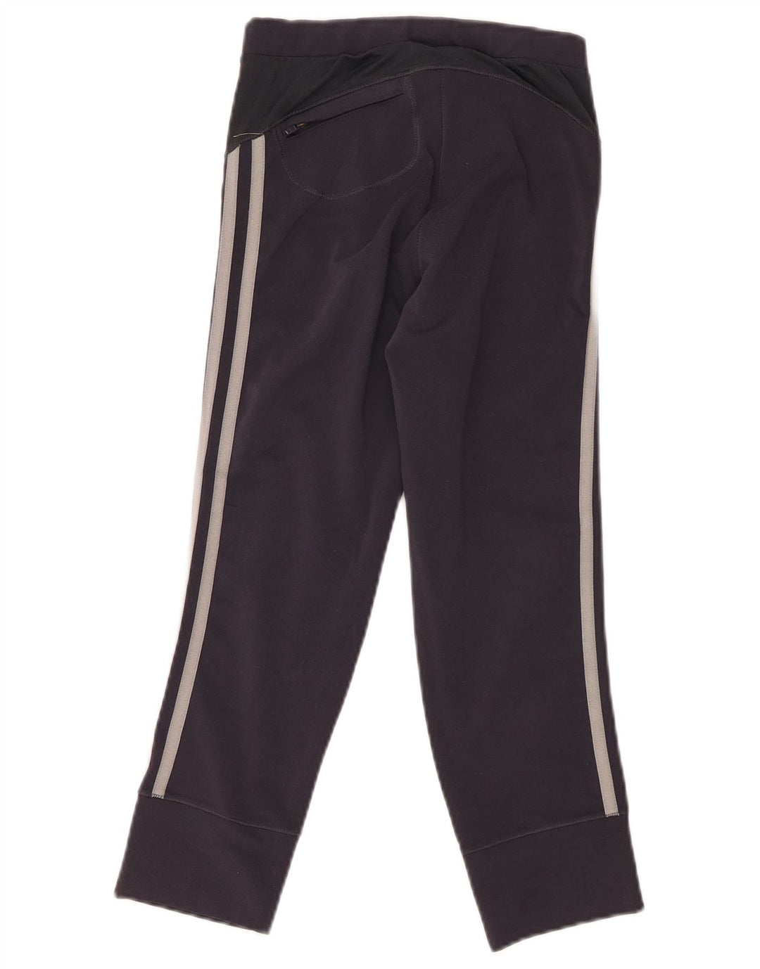 Adidas Leggings Capri para Mujer Reino Unido 8 Pequeño Poliéster Negro