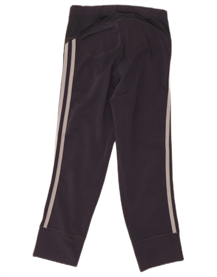 Adidas Leggings Capri para Mujer Reino Unido 8 Pequeño Poliéster Negro