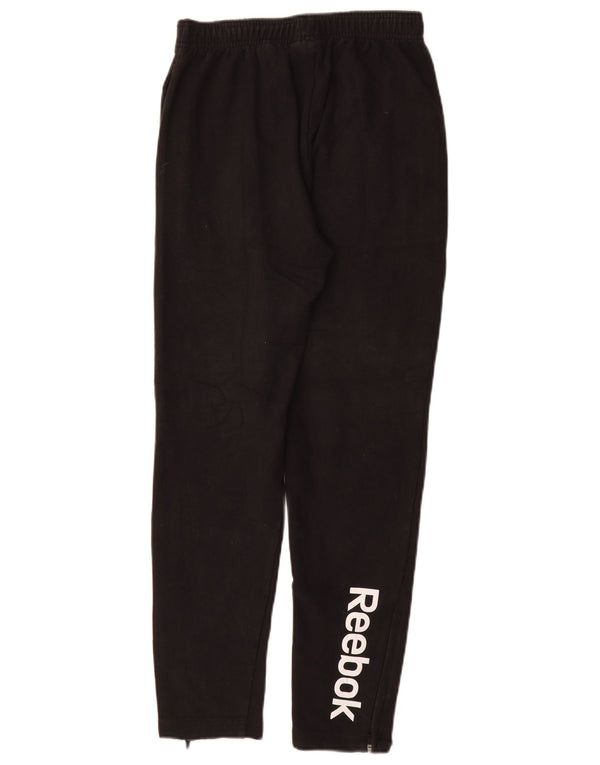 Reebok Pantalones de chándal para niño Graphic 14-15 años XL Negro Poliéster