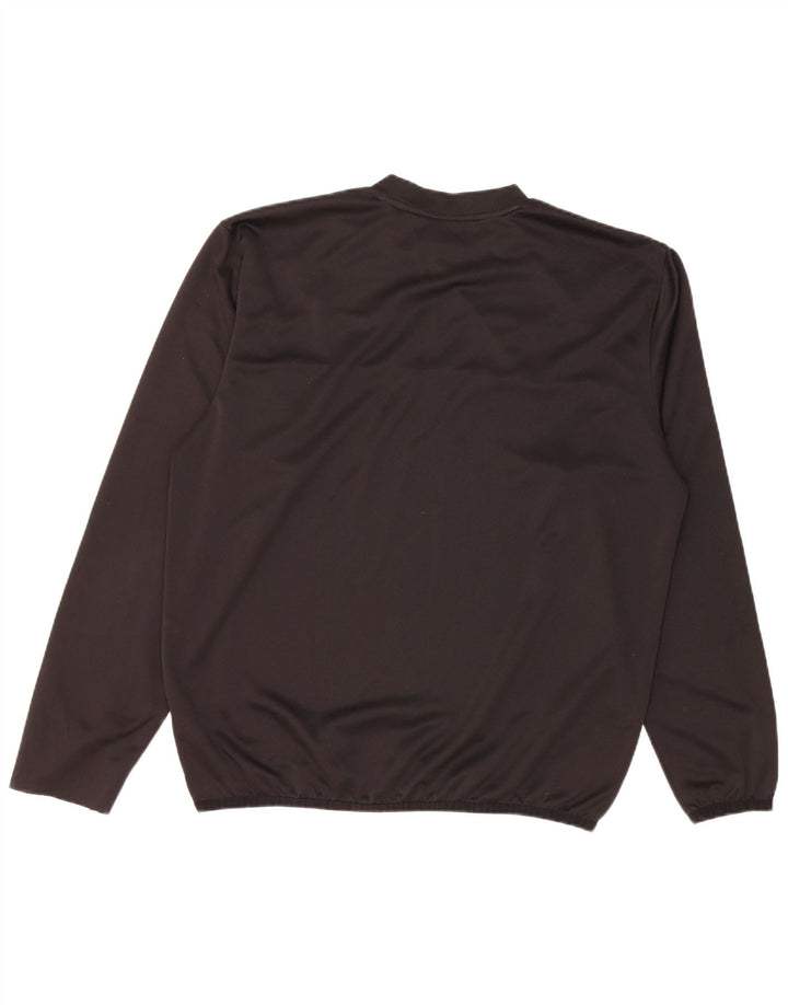 Puma Hombre Top Manga Larga Grande Poliéster Negro