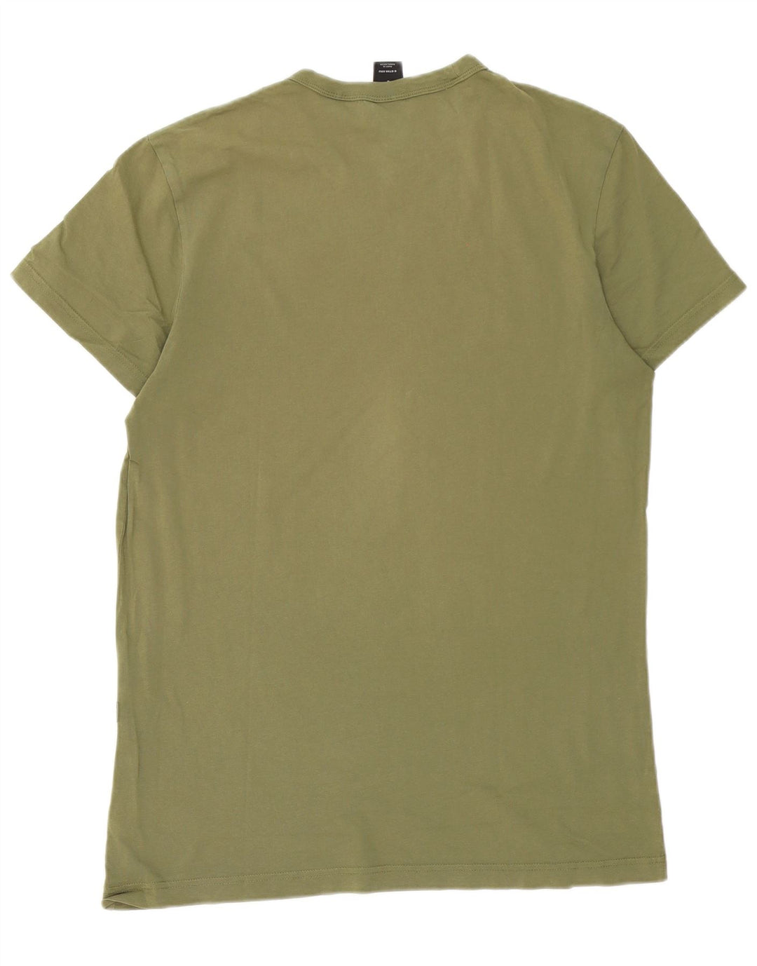 G-Star Hombre Camiseta Gráfica Top Grande Caqui Algodón