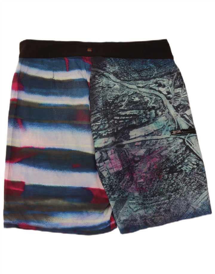 QUIKSILVER Bañador para Hombre Grande Multicolor Colorblock Poliéster