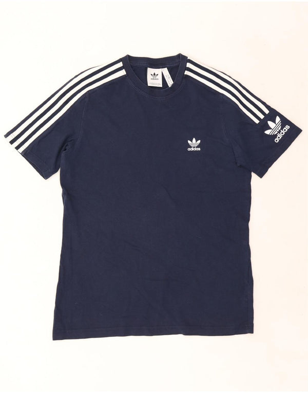 ADIDAS Camiseta Hombre Top Medium Azul Marino Algodón