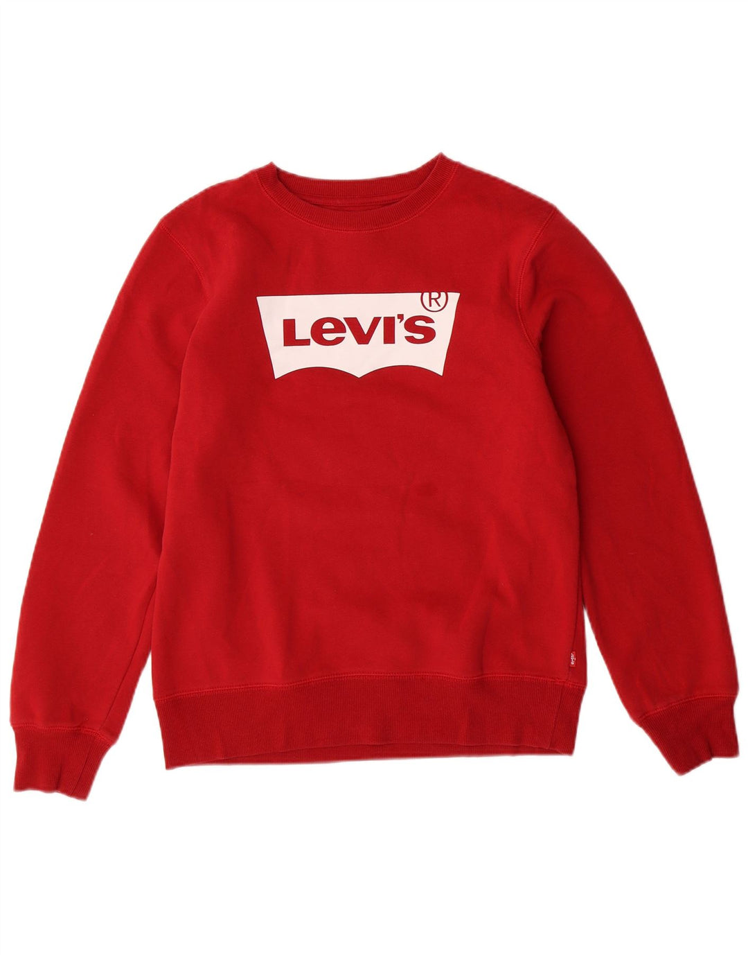LEVI'S Sudadera estampada para niños 13-14 años Algodón rojo