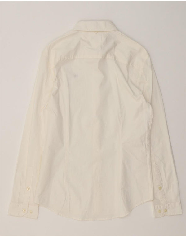 Camisa Tommy Hilfiger Hombre Mediana Blanca Algodón