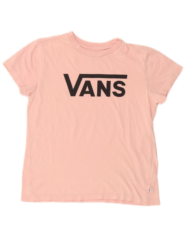 VANS Camiseta gráfica para mujer Top UK 42 Medium Pink