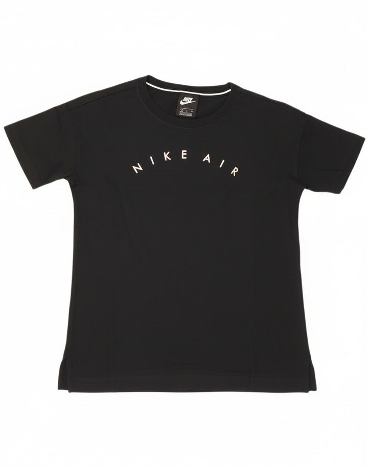 Nike Mens Air Graphic Camiseta Top Pequeño Negro