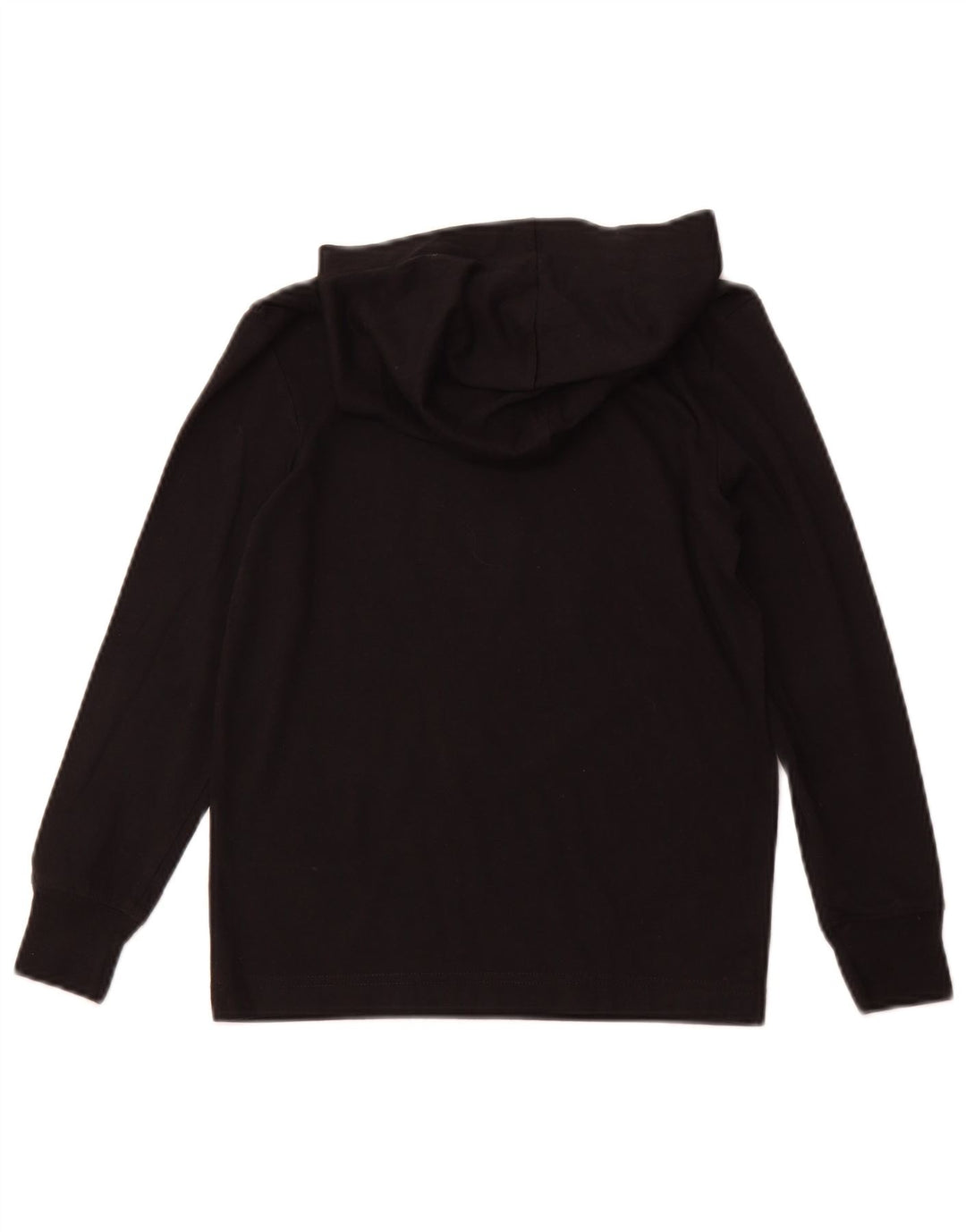 NIKE Sudadera con capucha para niños, 8-9 años, talla pequeña, algodón negro