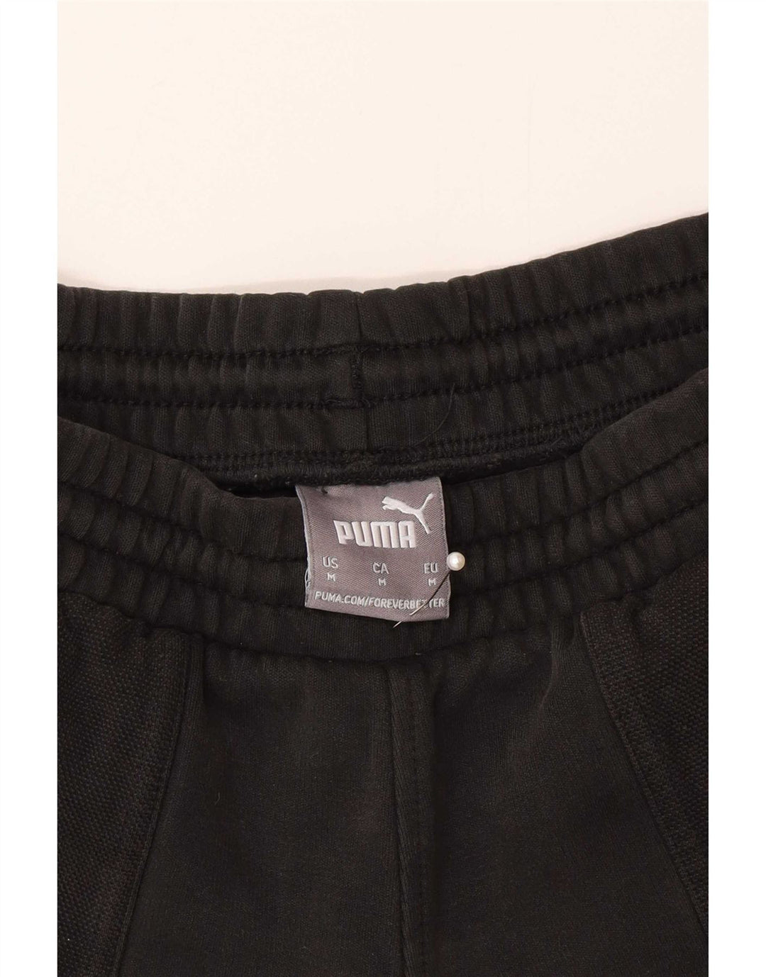 Pantalones De Chándal Puma Hombre Negro Mediano Algodón
