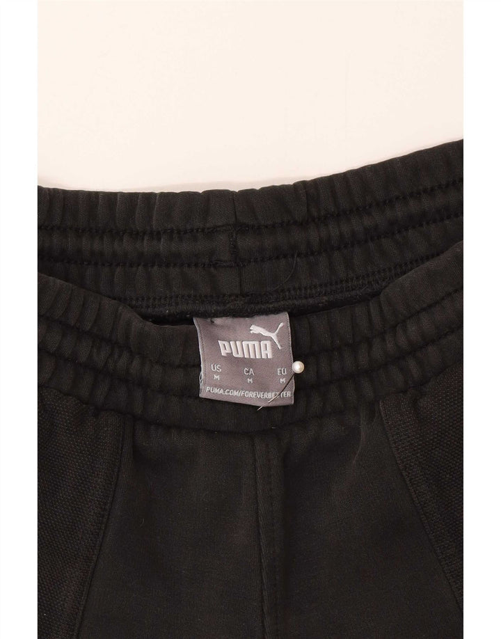 Pantalones De Chándal Puma Hombre Negro Mediano Algodón