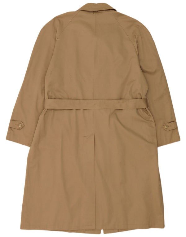 Abrigo vintage para hombre IT 56 3XL Poliéster beige
