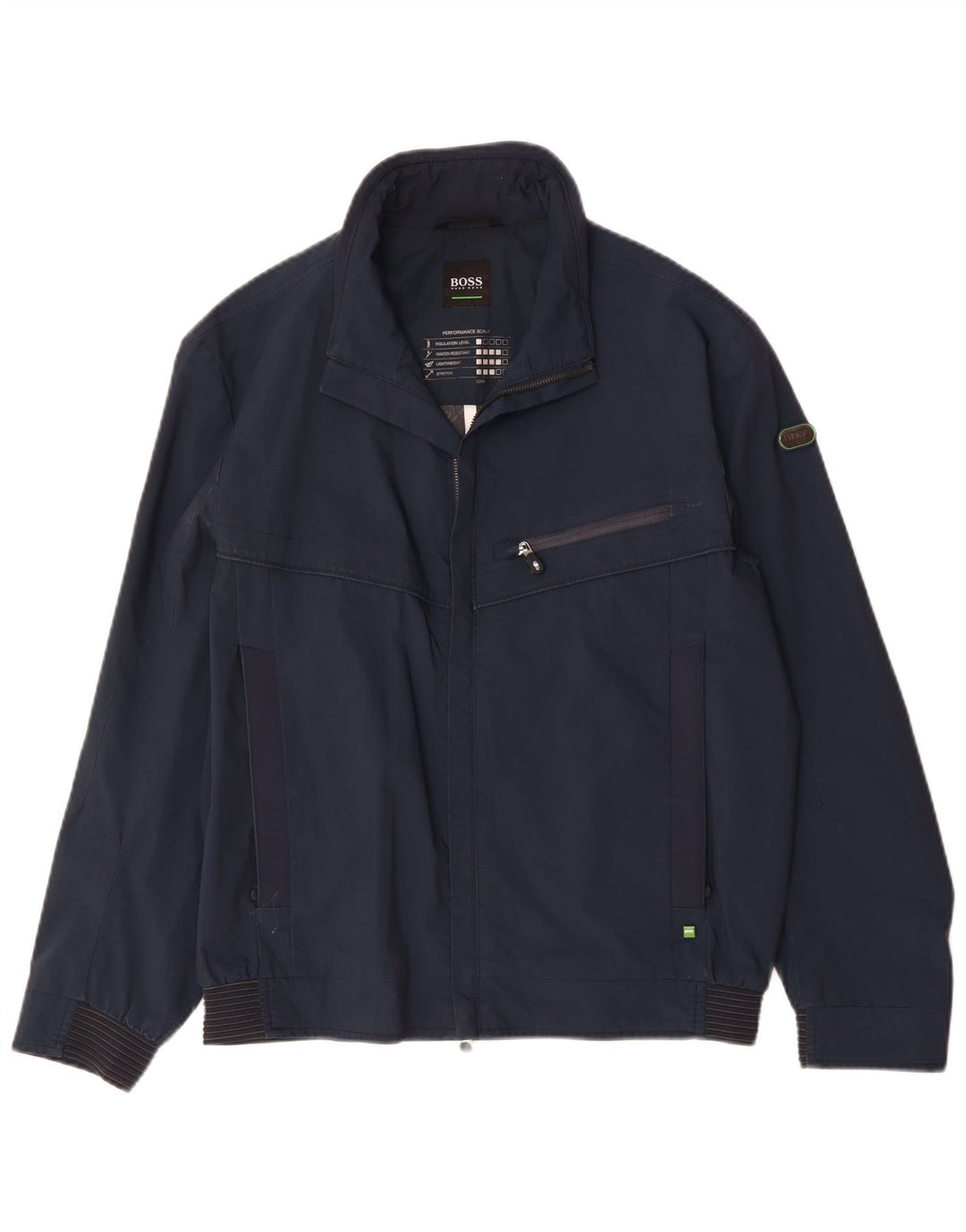 Hugo Boss Chaqueta Bomber para Hombre UK 36 Small Azul Marino