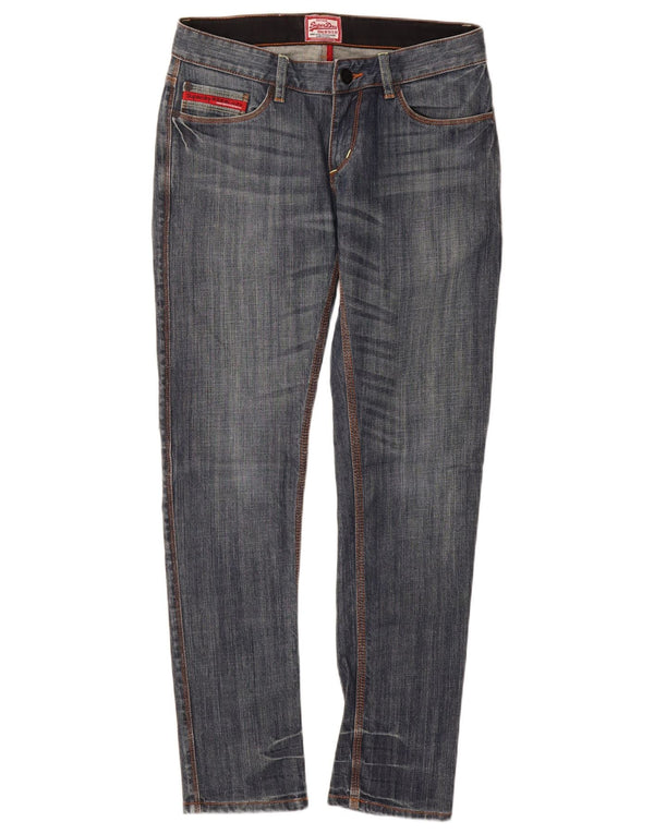 Vaqueros Superdry Mujer Slim W28 L30 Algodón Azul