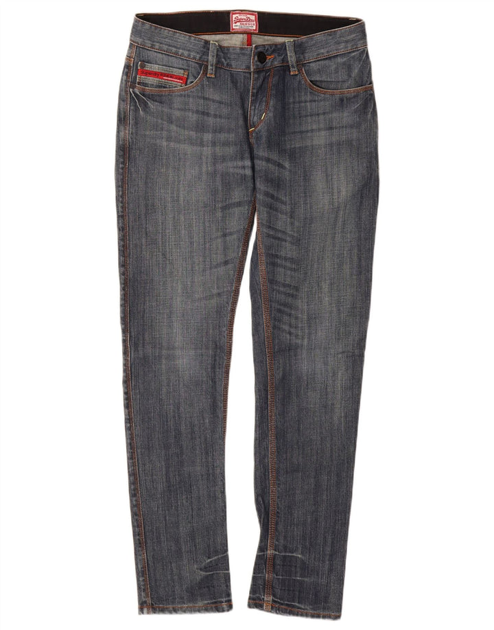 Vaqueros Superdry Mujer Slim W28 L30 Algodón Azul