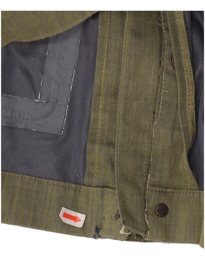 Timberland Chaqueta impermeable con capucha para hombre UK 46 3XL Caqui