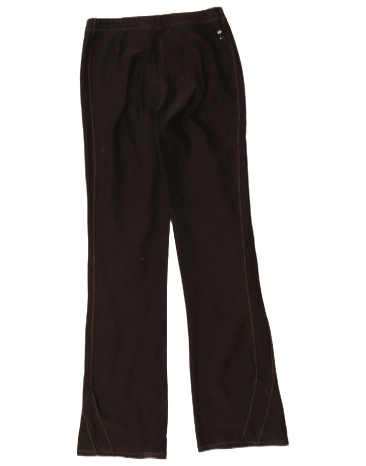 Nike Pantalones de chándal para mujer UK 10/12 Medium Negro Poliéster