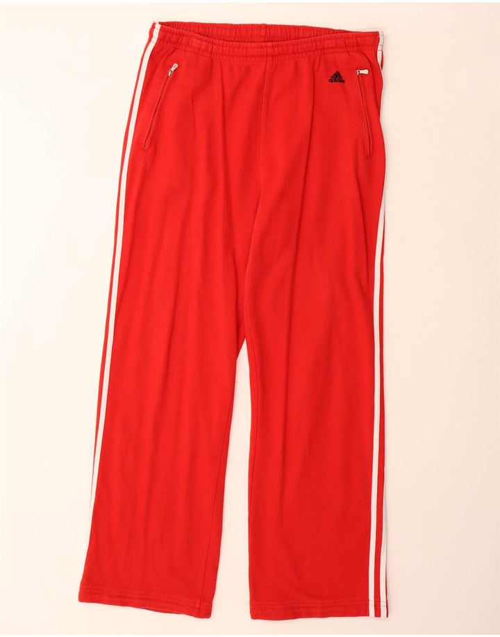 ADIDAS Pantalones de chándal para hombre UK 42/44 Grande Rojo Algodón