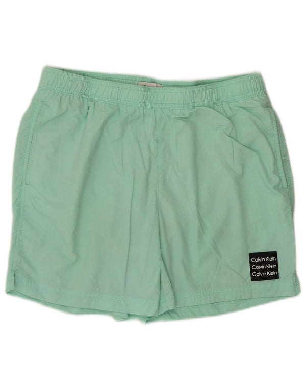Bañador Calvin Klein Hombre Grande Poliamida Verde