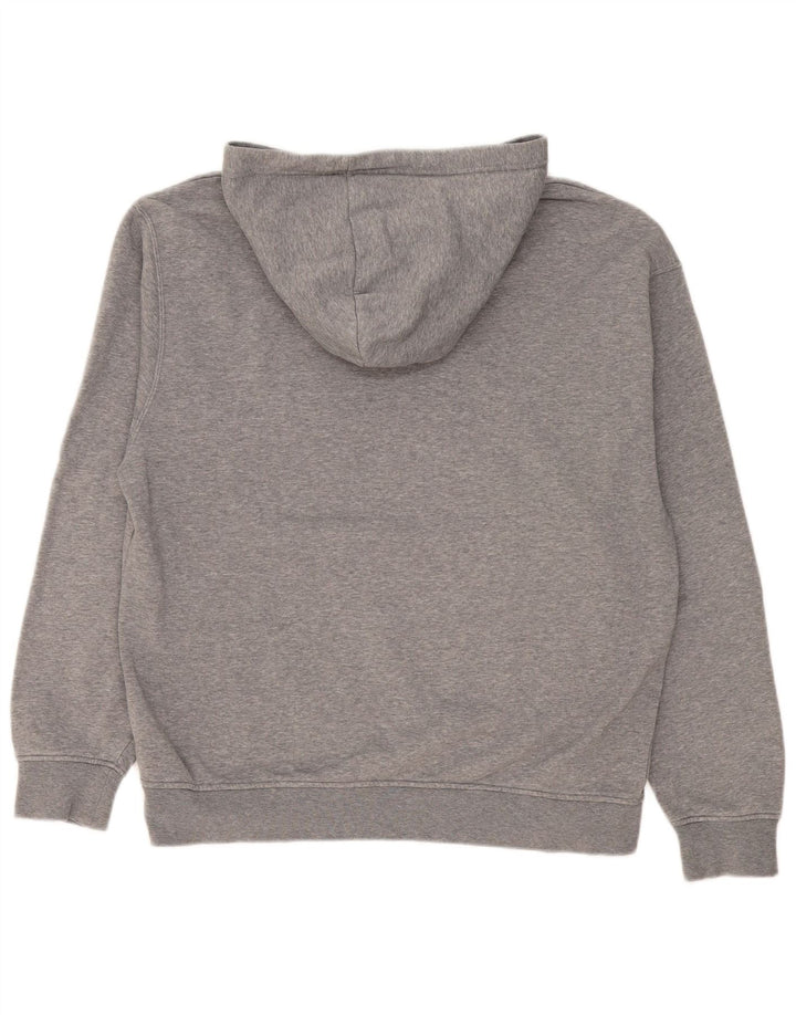 Jersey con capucha Jordan para hombre de algodón moteado en gris medio