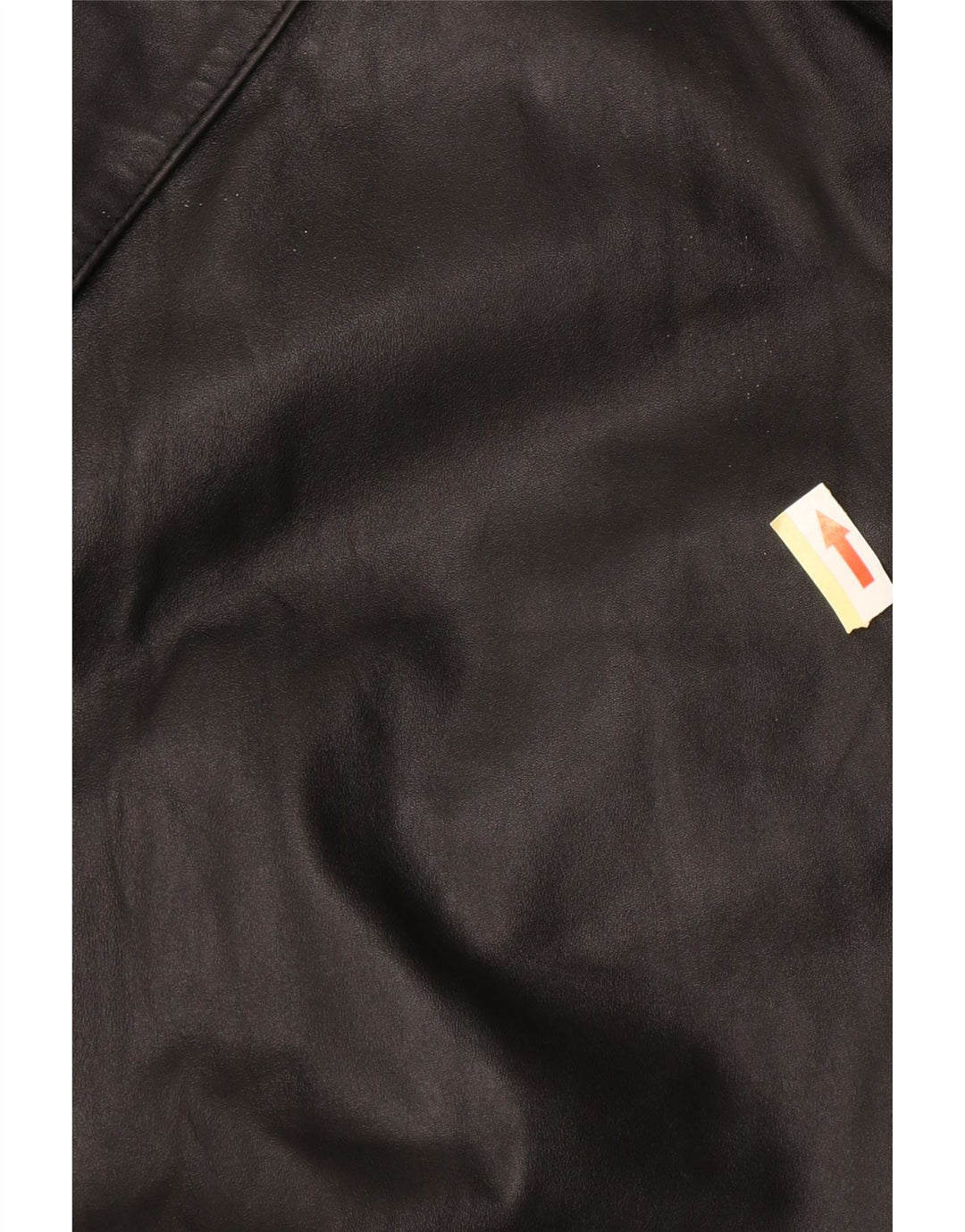 Abrigo de cuero para hombre EU 50 Cuero negro grande