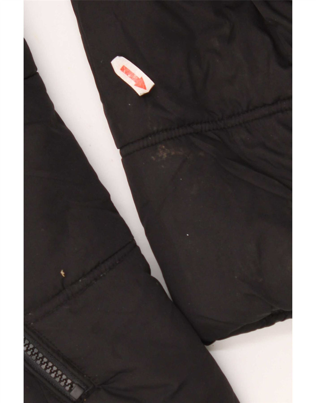 Marks & Spencer Chaqueta acolchada con capucha para mujer UK 40 Mediana Poliéster negro