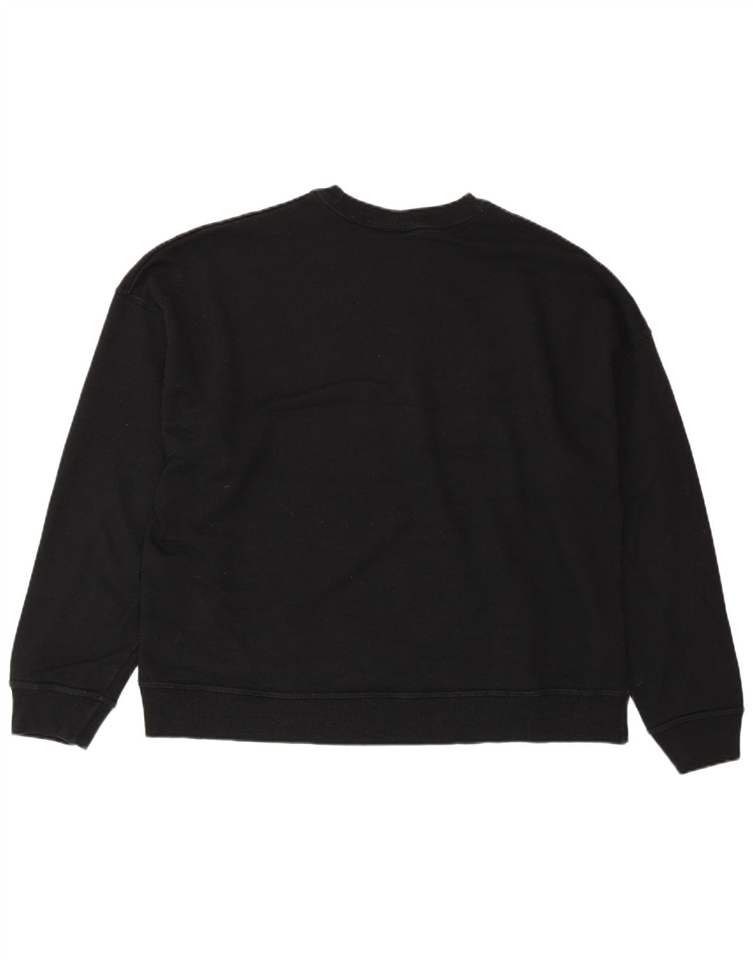 CHAMPION Sudadera extragrande con estampado gráfico para mujer UK 18 XL Negro