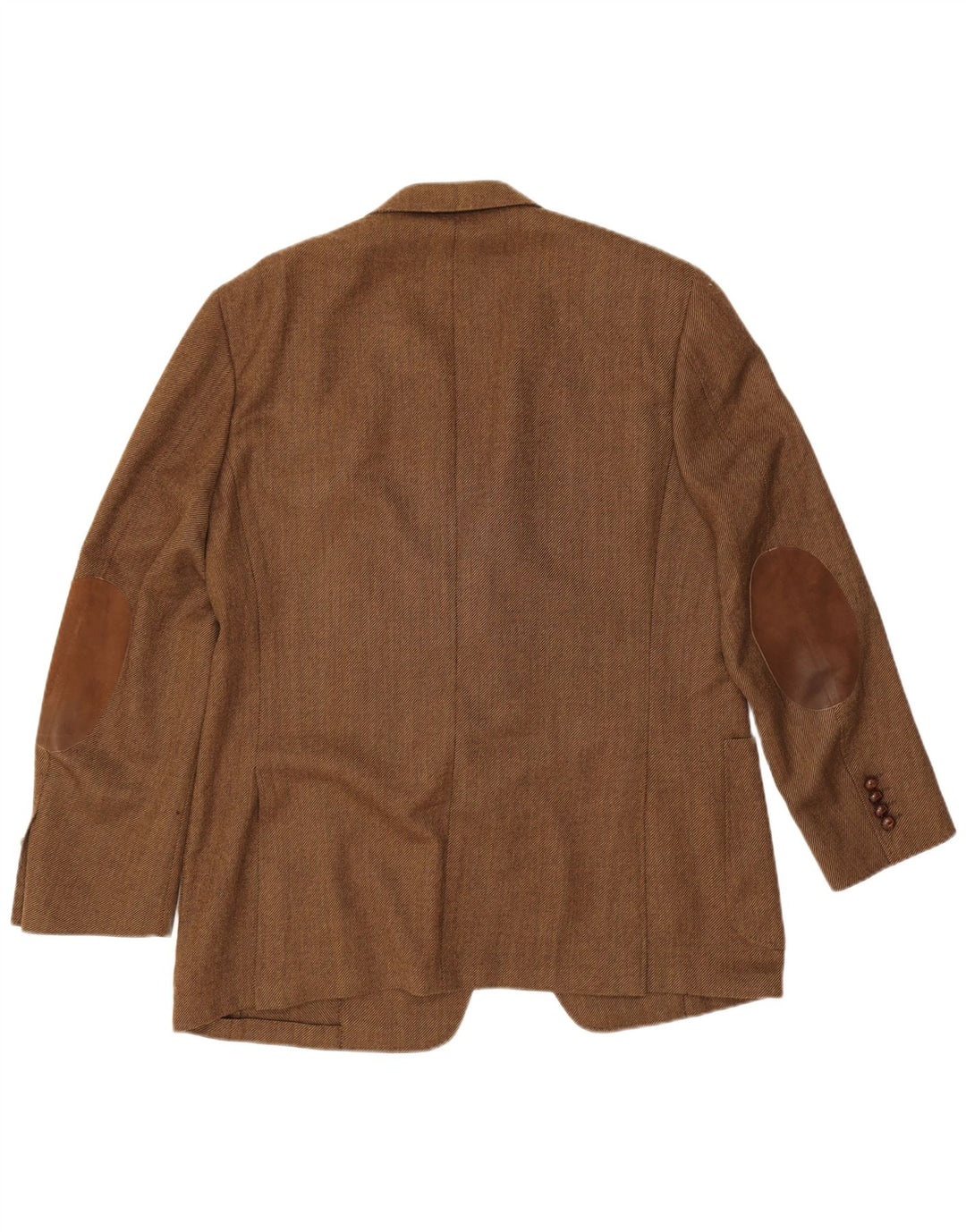 Canali Chaqueta tipo blazer de 3 botones para hombre IT 54 2XL Lana virgen marrón