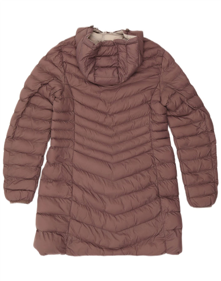 Abrigo acolchado con capucha para mujer Mountain Warehouse UK 44 Poliamida marrón medio