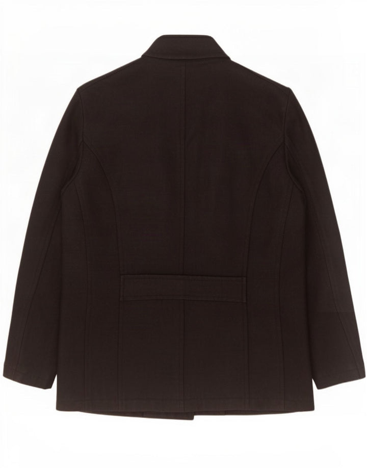 S.Oliver Chaqueta utilitaria para hombre UK 42 XL Lana negra