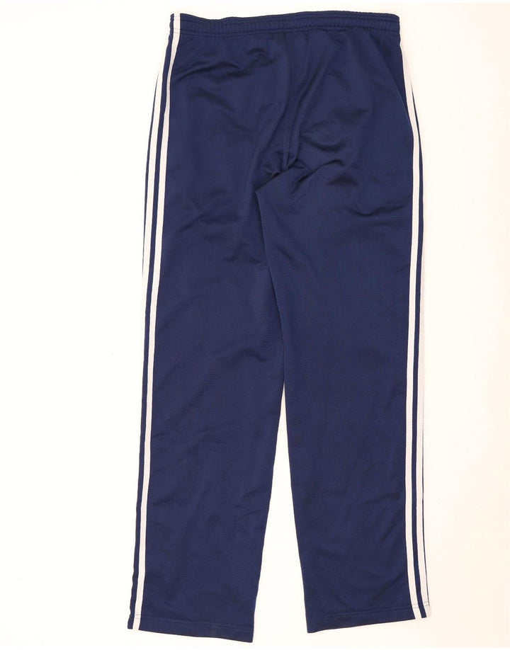 Adidas Pantalones de chándal para hombre UK 36/38 Small Azul marino Poliéster