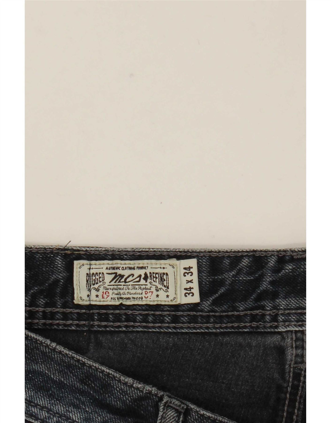 Marlboro Classics Vaqueros ajustados para hombre W34 L30 Azul marino