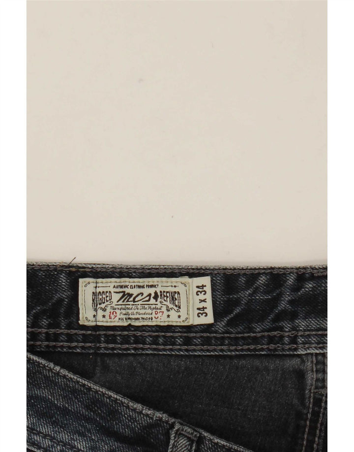 Marlboro Classics Vaqueros ajustados para hombre W34 L30 Azul marino