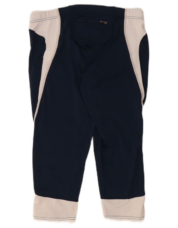 Asics Capri Leggings para mujer UK 44 Mediano Azul marino Colorblock Poliéster