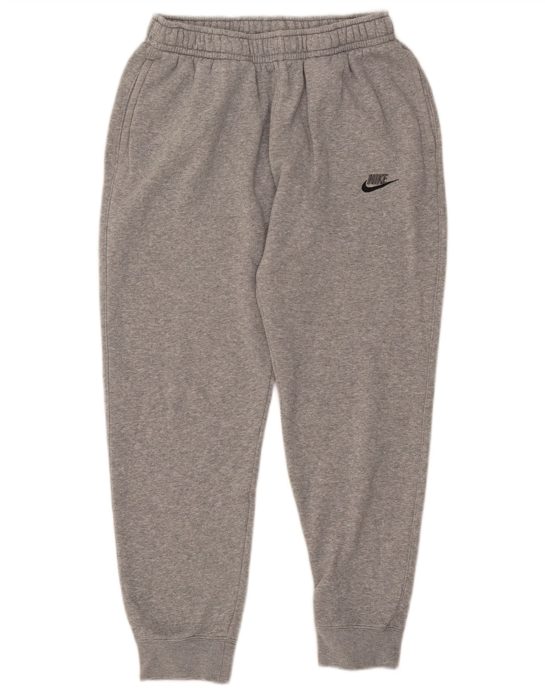 NIKE Hombre Pantalones de Chándal Joggers Medium W30 L27 Gris Algodón