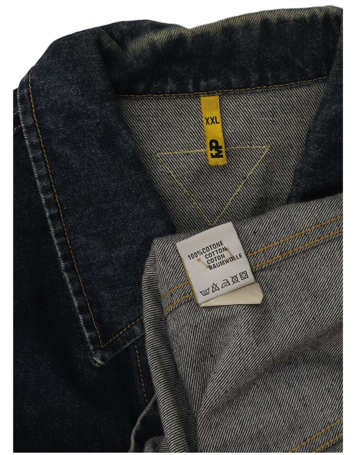 Meltin' Pot Chaqueta vaquera para hombre UK 44 2XL Algodón azul