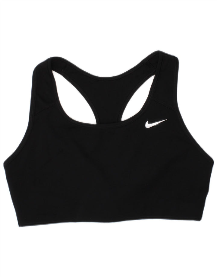 Nike Mujer Sport Bra Top Medium Negro Deportes