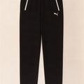 Puma Mujer Chándal Pantalones UK 40 Grande Poliéster Negro