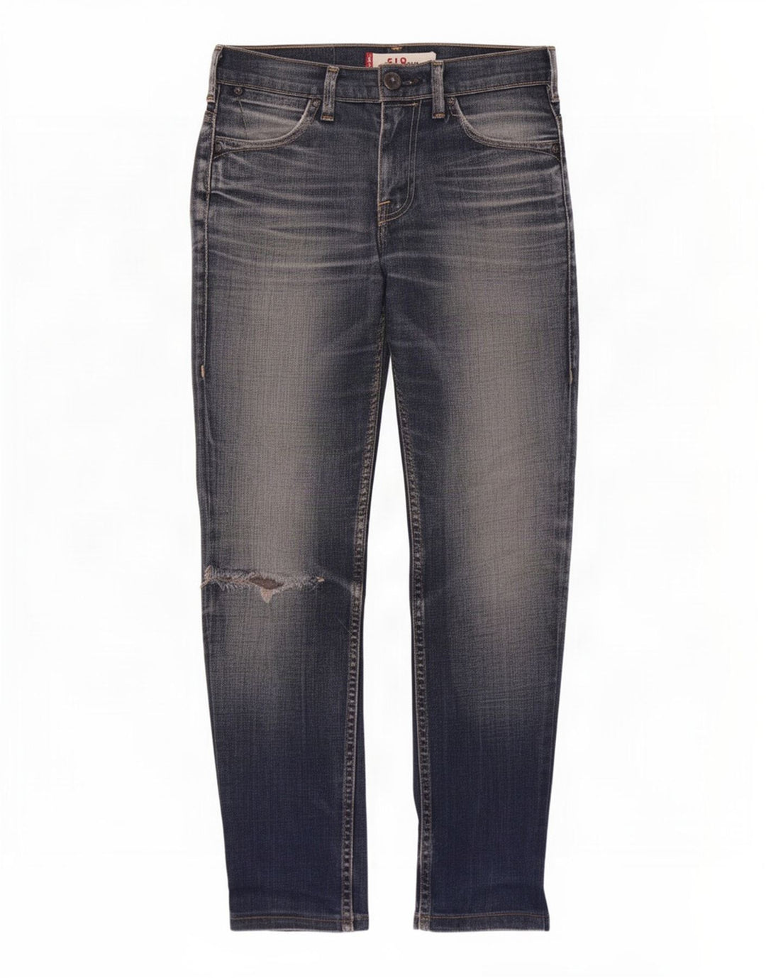 Levi's Mujer 519 Vaqueros Slim Desgastados W28 L28 Azul