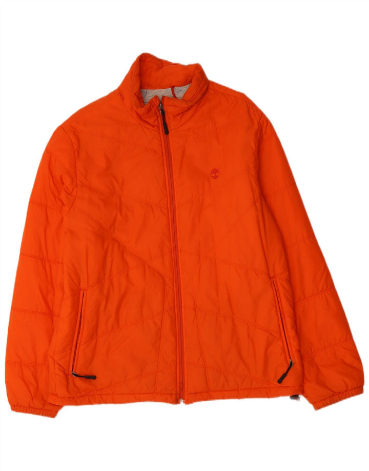 TIMBERLAND Chaqueta acolchada para hombre ES 42 XL Naranja Nylon