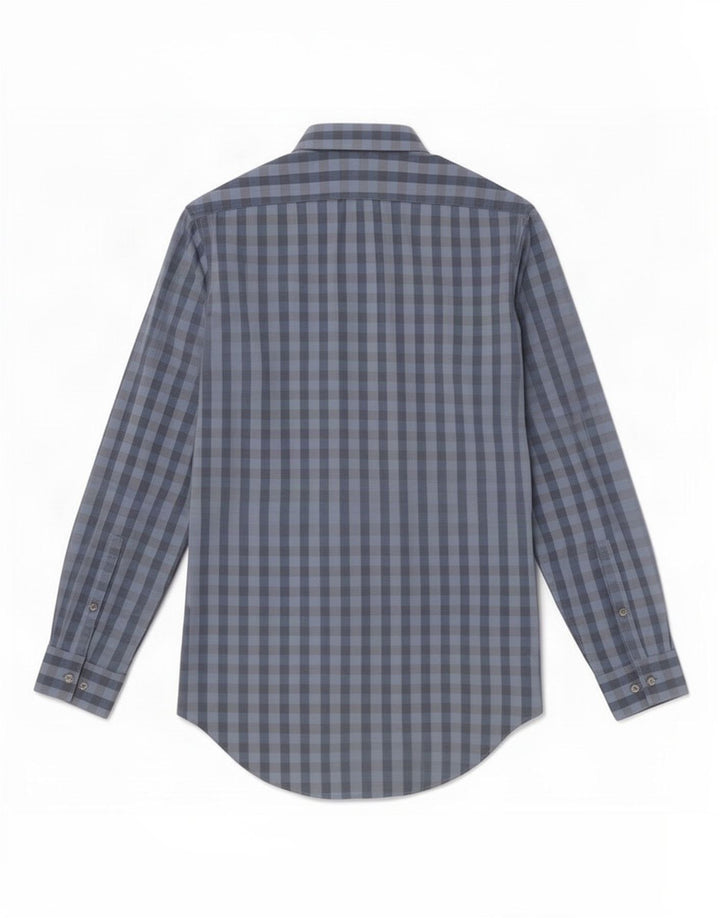Camisa Calvin Klein Slim Fit para hombre Talla 15 Cuadros azules medianos