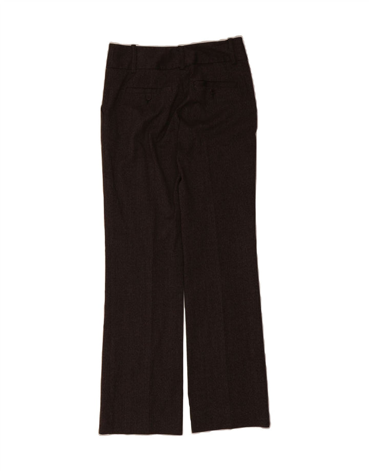 ZARA Womens Straight Chino Trousers W28 L30 Brown Flecked Polyester Vintage Zara and Second-Hand Zara from Messina Hembry 