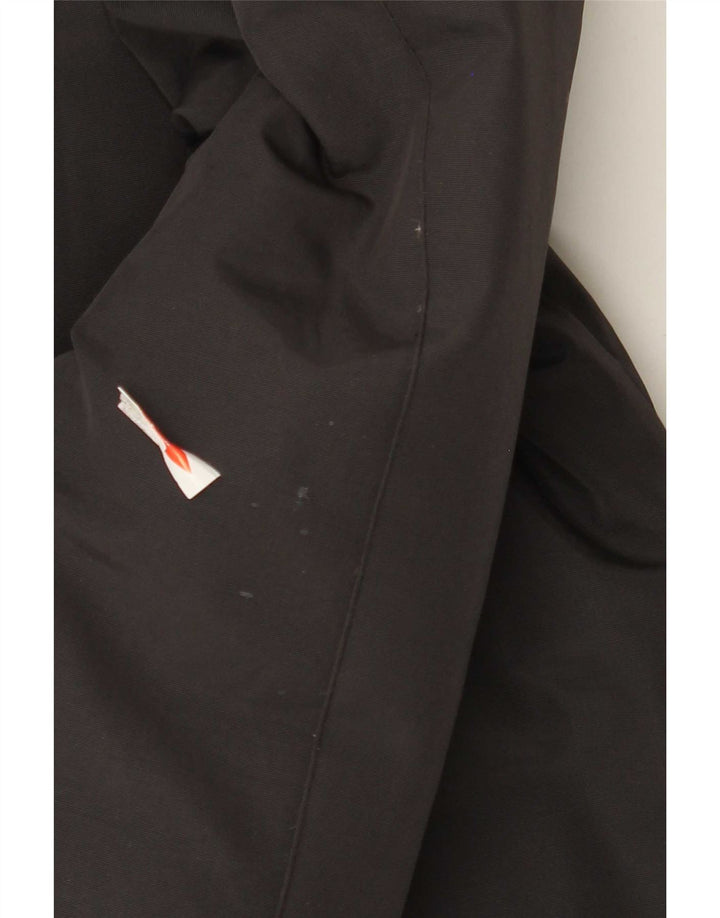 Woolrich Chaqueta Acolchada Con Capucha Para Mujer UK 44 Medium Nylon Negro
