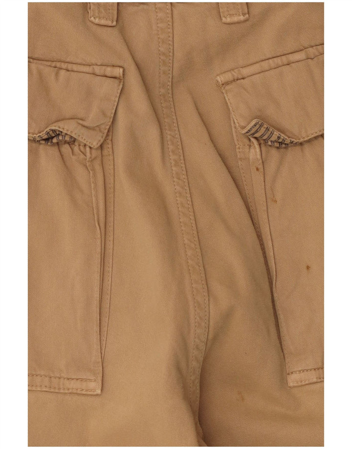 Carrera Shorts Cargo Hombre W31 Algodón Beige Medio