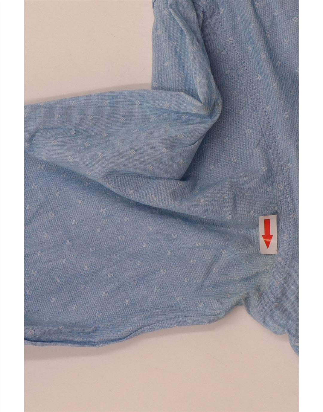 Camisas HUGO BOSS Hombre | Camisa regular fit de algodón con lunares en azul medio