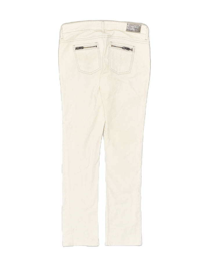 GUESS Womens Slim Jeans W29 L32  Off White Cotton | Vintage Guess | Thrift | Second-Hand Guess | Used Clothing | Messina Hembry 